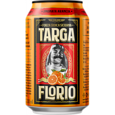 Targa pomaranč 0,33 plech