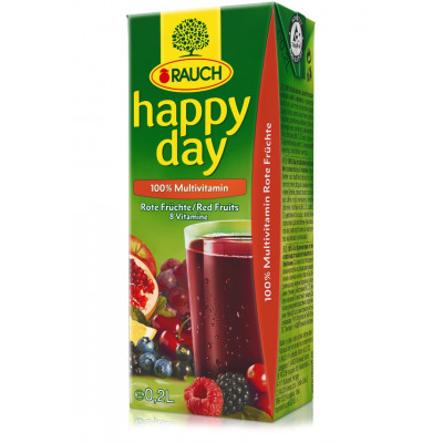 HAPPY DAY Multivitamin red 100% 0,2l